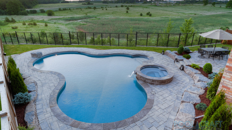 custom inground pool