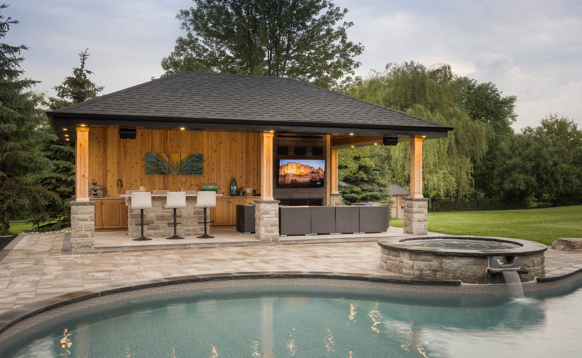 Cabanas and Woodworking - Pool Craft