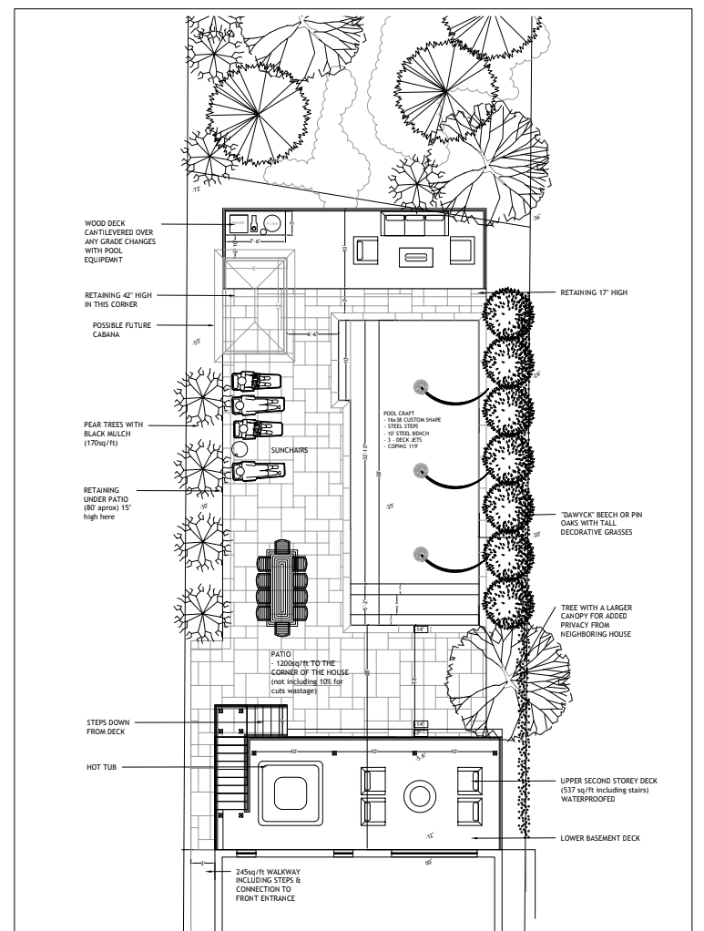 Ten-Pin Pin Deck Dimensions & Drawings